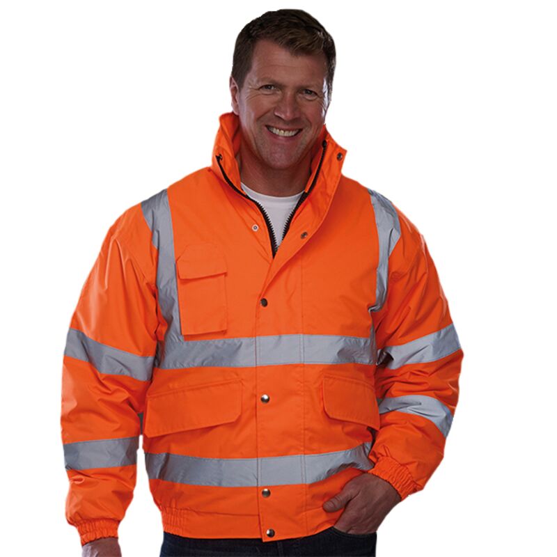 Hi vis classic bomber jacket Thumbnail