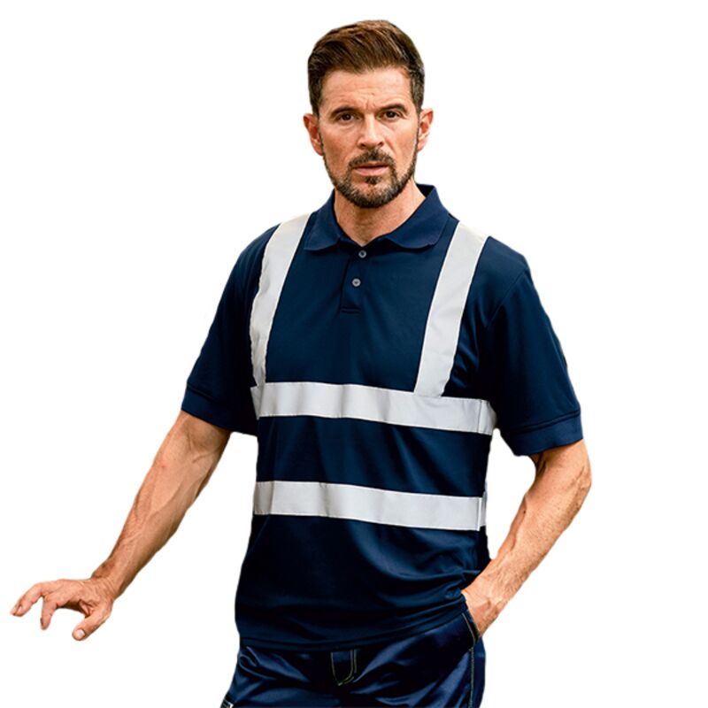 Hi vis short sleeve polo Thumbnail